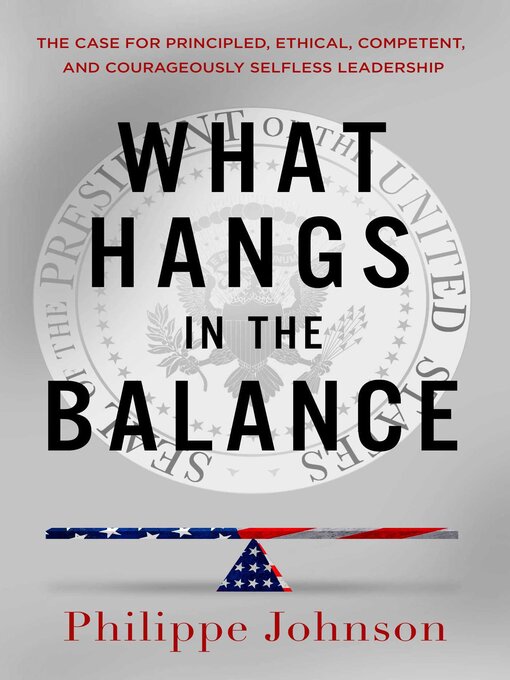 Title details for What Hangs in the Balance by Philippe Johnson - Available